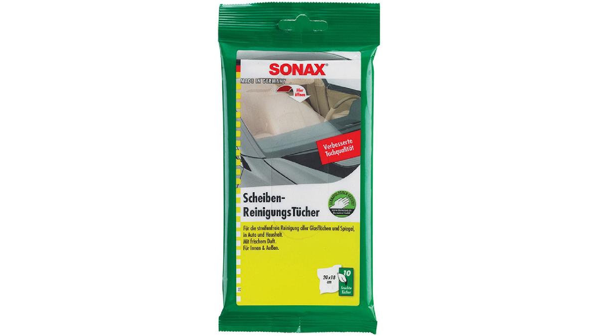 Sonax+415.000+Chiffons+de+Nettoyage+Pare-brise+-+10+pi%C3%A8ces